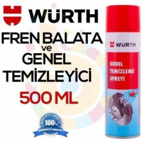 Resim Würth Genel Temizleyici Fren Balata Spreyi 500 ml 