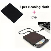 Resim Willowhaven Taşınabilir Harici Cd Dvd Sürücü Usb 3.0 Hızlı Siyah 1 2.0 Kaymaz Taban Pc Mac Chromebook 