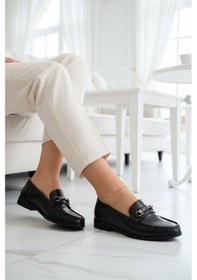 Resim Ayakmod Siyah Hafif Esnek Kadın Klasik Ayakkabı 547841 Z Siyah 