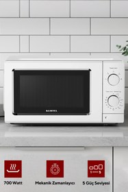 Resim KUMTEL HM-14 Mikrodalga Fırın - Beyaz 
