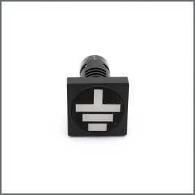 Resim Onesto Ledli Toprak Göstergesi 110VAC/DC (Kare) 