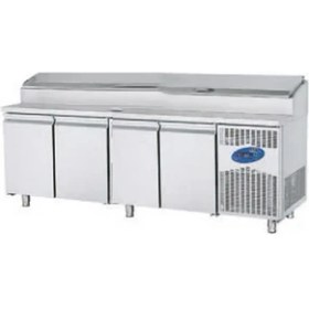 Resim CSA Karacasan 632 Lt Dört Kapılı 700'Lük Makeup Buzdolabı(304 Çelik) 