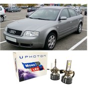 Resim Audi A6 C5 Led Xenon Kısa Far Ampulü H1 Mono Yeni Seri Beyaz 1997-2005 