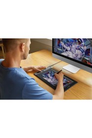 Resim Xp-Pen Artist Pro 16 Grafik Tablet 1920x1080 Ekran ile 443.27x256.45mm Boyutlar ve USB-C Bağlantı 