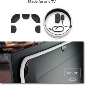Resim Philips Hue Lightstrip Gradient TV 55" Akıllı Led Şerit 