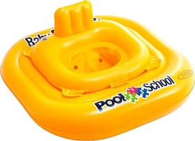 Resim Intex 56587 Pool School Oturaklı Simit 79 cm, su sporları, plaj malzemesi, şişme ürün, yüzme aksesuarı, kamp, dalış, güvenlik 