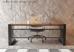 Resim Ntconcept Asya Masif Ağaç Ofis ve Çalışma Masası 