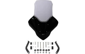 Resim GP Kompozit Yamaha NMAX 125 / 155 2021-2024 Uyumlu Elcikli Tur Camı Füme 74 cm 