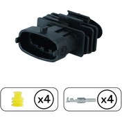 Resim Bosch Sensör Soketi Dişi 4 Pin Kablosuz 
