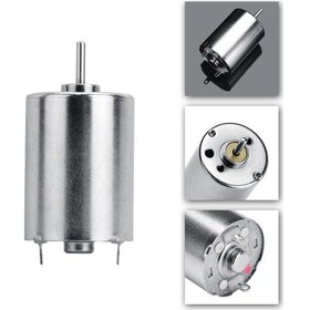Resim Hombey Gümüş Renkli Vantilatörlü Dövme Motoru - Kolay Kurulum, Sessiz Çalışma, 6k-8k Rpm, Tüm Dövme Makinelerine Uyumlu, Dayanıklı Metal Yapı 