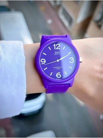 Resim Q&Q Unisex Kol Saati Silikon Kordon Spor Model Su Geçirmez 2 Yıl Garantili 