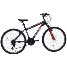 Resim Belderia Vision Tiger 26 Jant Bisiklet Siyah Kırmızı 