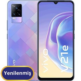 Resim Vivo V21e Yenilenmiş TR Garanti | 128 GB 8 GB Mor 