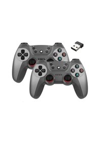 Resim Lobo Joystick Gamepad Çiftli Tv Pc Oyun Konsolu 2.4g Gamepad Joystick 