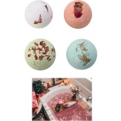 Resim Nadom 2 Adet Renkli Kokulu Doğal Banyo Terapi Nem Topları 