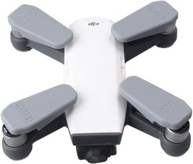 Resim DJI Spark 4 adet Pervaneler Koruma Silikon Kollu Kapak Gri 