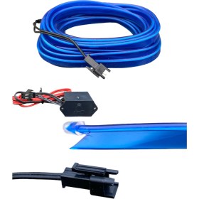 Resim EKT Neon Ip Şerit LED 5m Mavi 