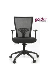 Resim Dekofis Goldsit Çalışma Koltuğu Fileli 