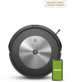 Resim Irobot Roomba J7 Combo Siyah Robot Süpürge 