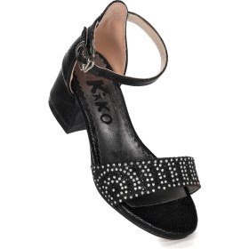 Resim Heidi Günlük Kız Çocuk 3 cm Topuklu Sandalet Abiye Ayakkabı 