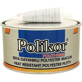 Resim Polikor Politherm Isıya Dayanıklı Macun 1800 Gr 
