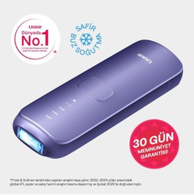Resim Ulike Air 3 IPL Lazer Epilasyon Aleti (Acısız) Safir Buz Soğutma 700.000 Atım Deri Kutu Hediyeli - Mor 