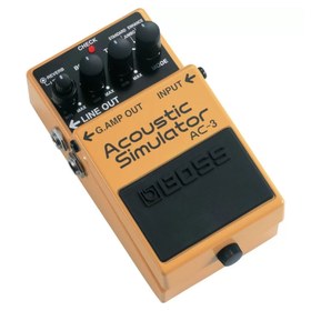 Resim Boss AC-3 Acoustic Simulator Compact Pedal 