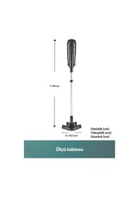 Resim Homend Dustroyer 1272H 2 in 1 Metal Borulu Kablolu Dikey Süpürge 