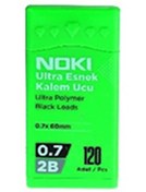 Resim Noki Kalem Ucu Ultra Esnek 0.7 MM 2b Siyah 120'li Yeşil 