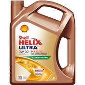 Resim Shell Helix Ultra ECT C2-C3 0W-30 Pure Plus Tam Sentetik Motor Yağı 4 L 