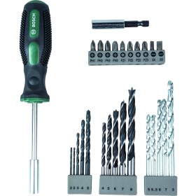 Resim Professional Accessories - 27 Parça Tornavidalı Vidalama ve Matkap Ucu Seti, Gümüş 