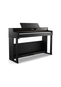 Resim Donner DDP-400 Premium Upright Dijital Piyano (Siyah) 
