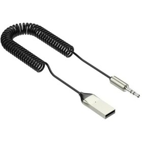 Resim Bluetooth 5.0 Araç Kiti - Kablosuz Ses Alıcısı Ve Aux Adaptörü 