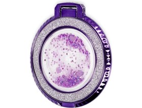 Resim Buğz Kickstand Simli Magsafe Stand - Mor 