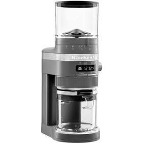 Resim Kitchenaid 5KCG8433EMS Kahve Öğütücü, Gümüş Madalyon 