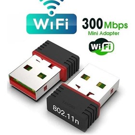 Resim Usb Wifi Adaptörü Kablosuz Wifi İnternet Alıcı Ağ Kartı Masaüstü Bilgisayar Pc 300 Mbps 802.11n 