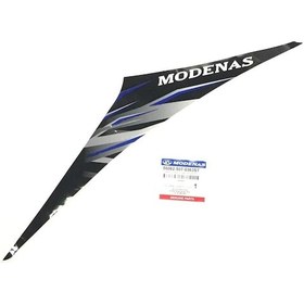 Resim Modenas Gt135 Iç Dizlik Etiketi Mavi Sol 