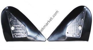 Resim Peugeot 206 Dikiz Ayna İç Kapak Takımı 
