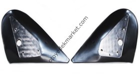 Resim Peugeot 206 Dikiz Ayna İç Kapak Takımı 