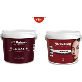 Resim Polisan Elegans İç Cephe Ve Tavan Boyası Seti Küf Önleyici 2.5 L 