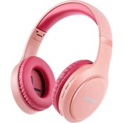 Resim Siindoo Jh-919 Kablosuz Katlanabilir Kulaklık Bluetooth Stereo Kulaklık Süper Pembe 