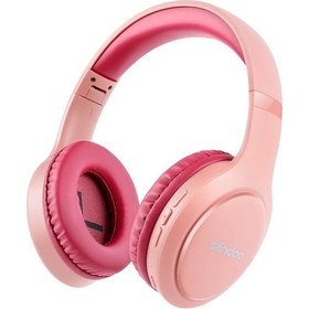 Resim Siindoo Jh-919 Kablosuz Katlanabilir Kulaklık Bluetooth Stereo Kulaklık Süper Pembe 