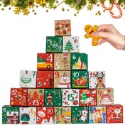 Resim 24 adet, Noel Geri Sayım Takvimi Kutusu, Noel Süsleri, Navidad, Küçük İşletme Malzemeleri, En Ucuz Ürünler Mevcut, Ambalaj Kutusu, Düğün Süsleri, Düğün, Hediye Kutusu, Düğün Malzemeleri 