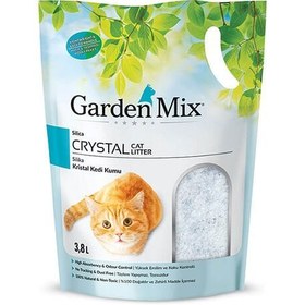 Resim Garden Mix Silica Jel Kedi Kumu 1 Adet 3.8 Lt 