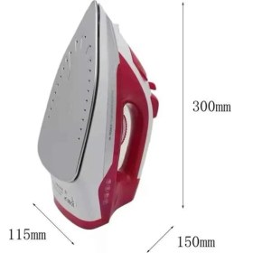 Resim Astraltech Seramik Tabanlı Kırmızı 2200 Watt Şok Buharlı Ütü 