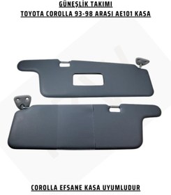 Resim FZW Toyota Corolla Ae101 Kasa 1993-1998 Arası Iç Güneşlik Takımı 