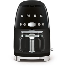 Resim Smeg 50 Style Retro Siyah Filtre Kahve Makinesi DCF02BLEU 