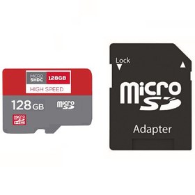 Resim Fuchsia Micro SD 128 GB Hafıza Kartı ve Micro SD Adaptör 