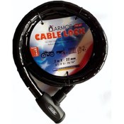 Resim Armor Anahtarlı Motosiklet Halat Kilit (2m*22mm) 