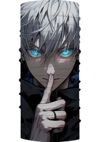 Resim Bebo Store Extreme Outdoor Spor , Motorcu Ve Bisiklet Kullananlara Özel Desenli Buff Boyunluk Bandana Balaklava Anime-199 Baskılı 